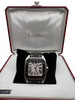 Montre cartier Santos , bracelet caoutchouc
