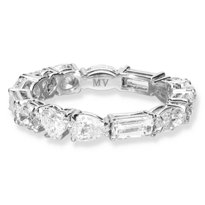 Bague Air Or Blanc Diamants