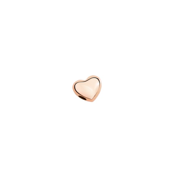 Composant Coeur Or rose 9 carats