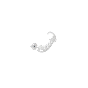Mono Boucle Ballerina Or blanc Diamants