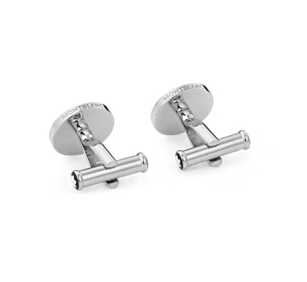 Boutons de Manchette Star avec Incrustation d'Onyx
