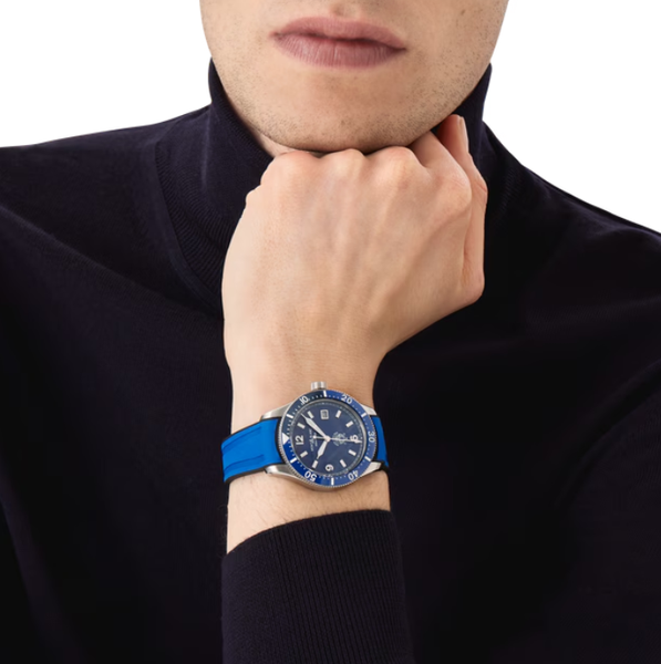 Montre Iced Sea Bleu Caoutchouc