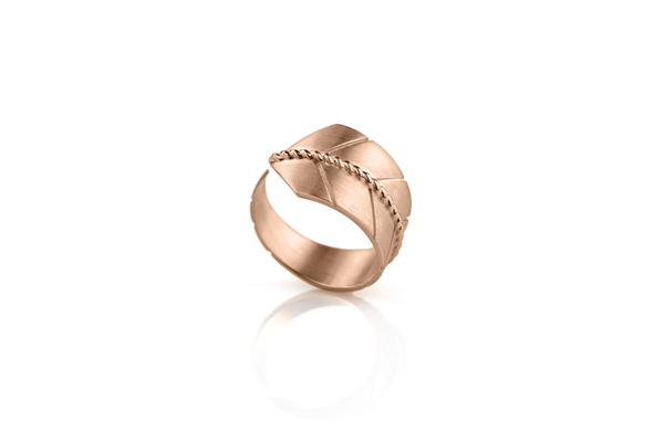 Bague ALAE Or rose