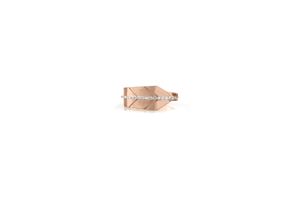 Bague ALAE Or rose Diamants 0.09 carats