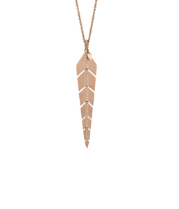 Collier ALAE Big Or rose