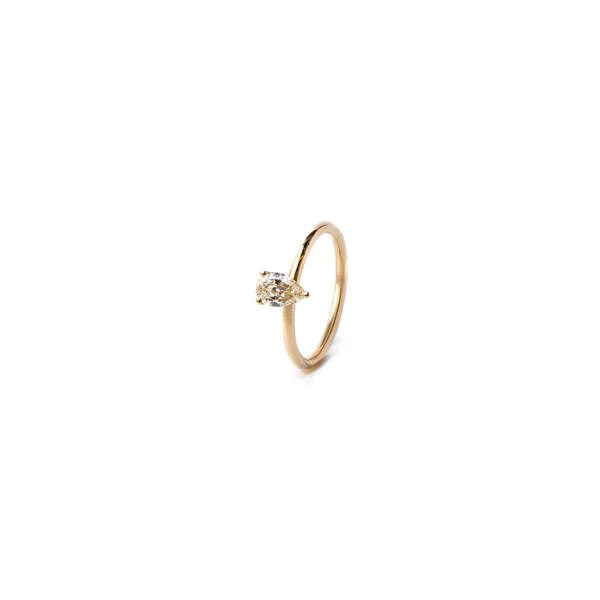 Bague Diamant Poire 0,5 Carats