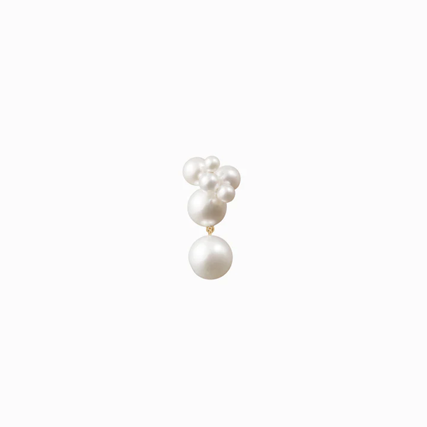 Boucle d'oreille Bisou Perle