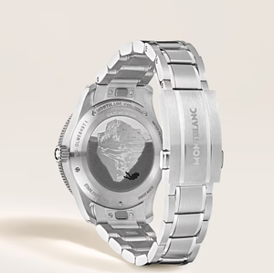 Montblanc Iced Sea Automatic Date 0 Oxygen Bleu Sfumato