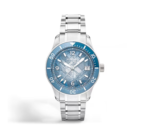 Montblanc Iced Sea Automatic Date 0 Oxygen Bleu Sfumato