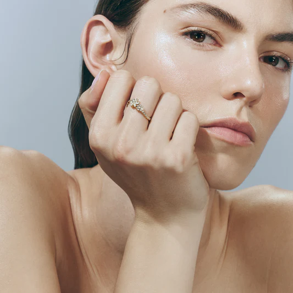 Bague Cosmos Fleur 0.54 carats
