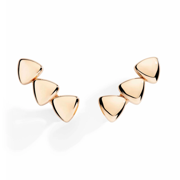Boucles d'oreilles Clip Freccia Or rose
