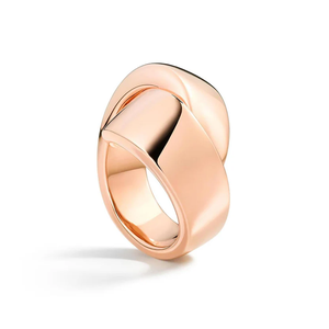 Bague Abbraccio Midi Or rose