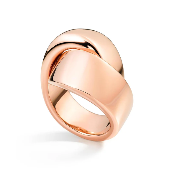 Bague Abbraccio Midi Or rose