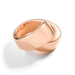 Bague Abbraccio Midi Or rose