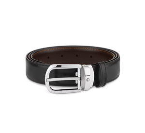 Ceinture Réversible Horseshoe 30 mm en Cuir