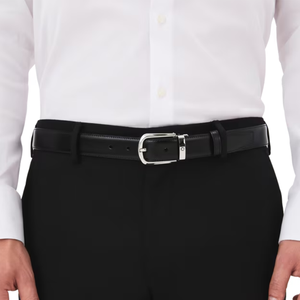 Ceinture Réversible Horseshoe 30 mm en Cuir