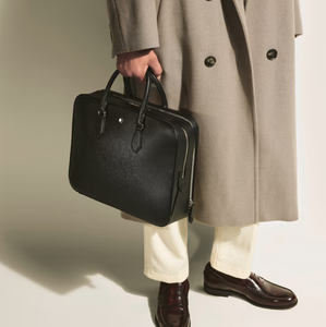 Porte-Documents Grand Modèle en Cuir Sartorial