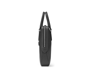 Porte-Documents Fin en Cuir Noir Sartorial