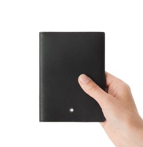 Porte-Passeport en Cuir Sartorial
