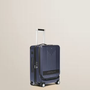 Valise Cabine #MY4810 avec Poche Avant Bleu