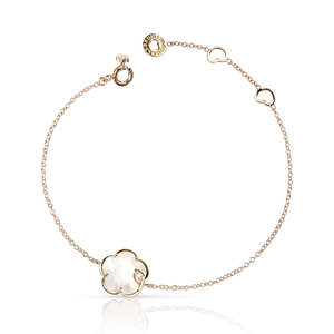Bracelet Petit Joli Or rose Pierre de Lune et Nacre