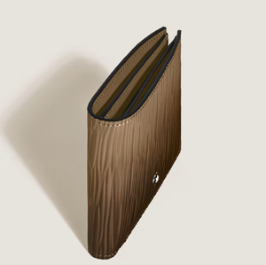 Portefeuille 6cc en Cuir Corteccia Sfumato