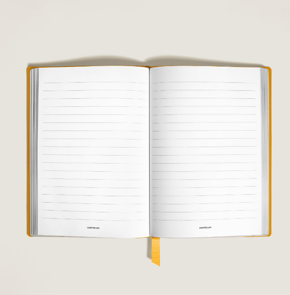 Carnet ligné jaune