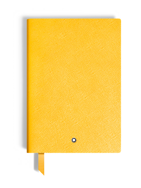 Carnet ligné jaune
