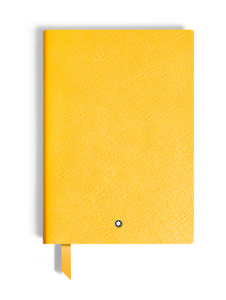 Carnet ligné jaune