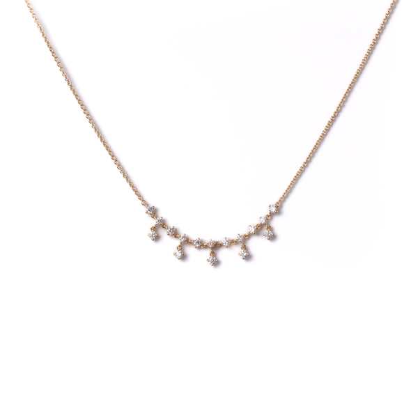 Collier Cascade Diamants 0.77 carats