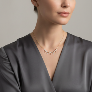 Collier Cascade Diamants 0.77 carats
