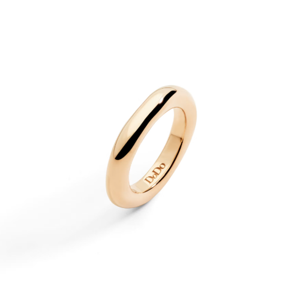 Bague Pepita Slim Or Rose 9K