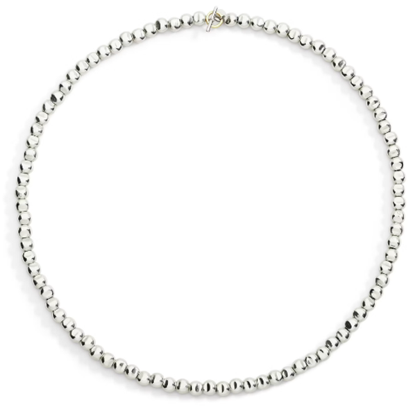 Collier Mini Pepita Argent et Anneau Brisé Or Jaune 9 Carats