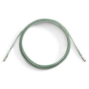 Corde Velvet Vert Bouts Argent