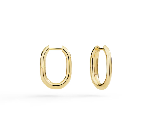 Boucles d'oreilles Créoles Essentials Or jaune
