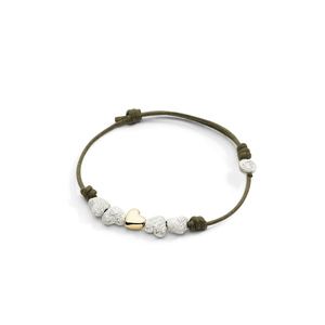 Composants Coeur Argent Effet diamanté - 4 unités