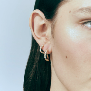 Mono Boucle d'oreille Petit Courant