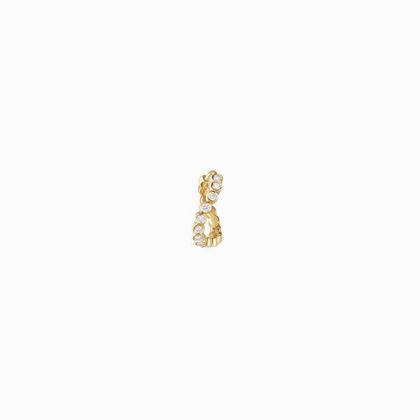 Mono Boucle d'oreille Petit Courant