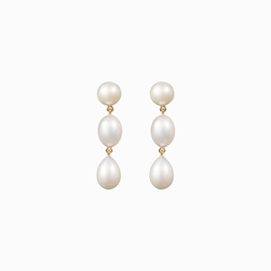 Boucles d'oreilles Amis Poire