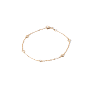 Bracelet Or jaune Bulles Diamants