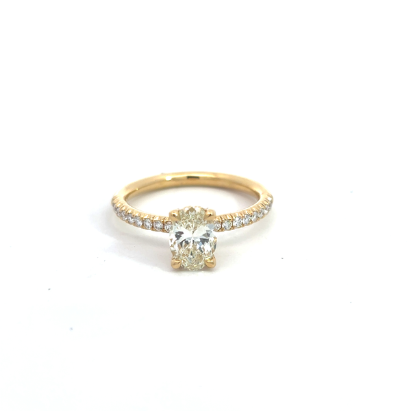 Bague Diamant Taille Ovale 1 Carats LVVS2