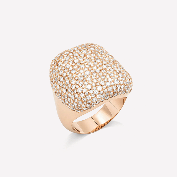 Bague Puzzle Solo Or rose Diamants