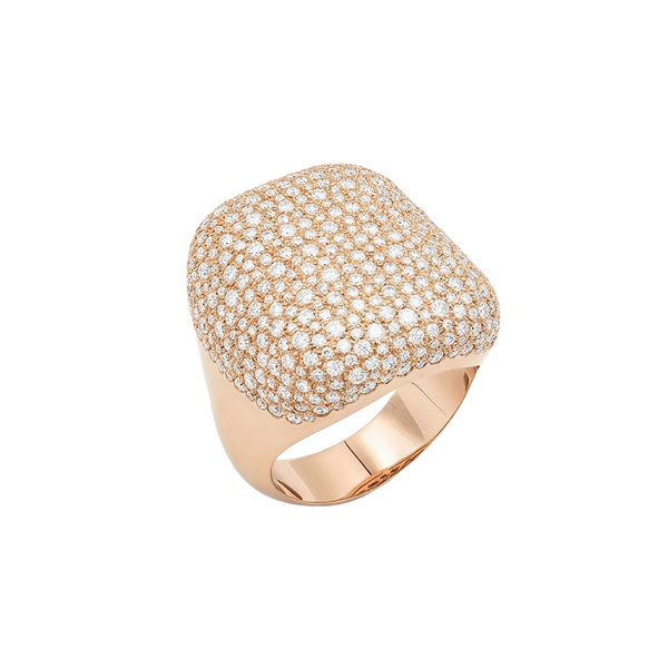 Bague Puzzle Solo Or rose Diamants