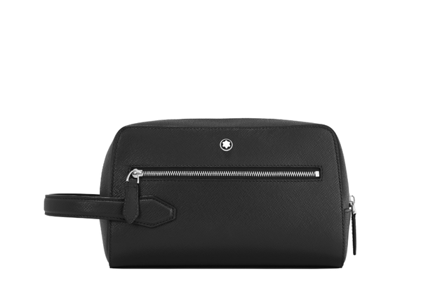 Trousse De Toilette Cuir Sartorial Noir