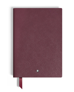 Carnet ligné cassis