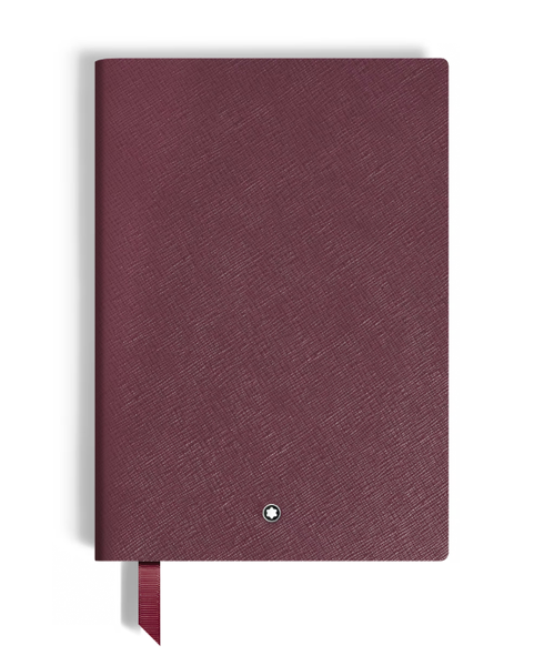 Carnet ligné cassis