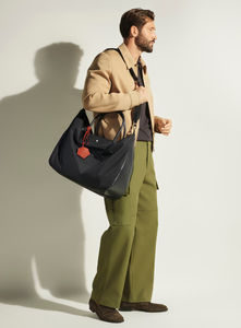 Technical fabric weekender 43 black
