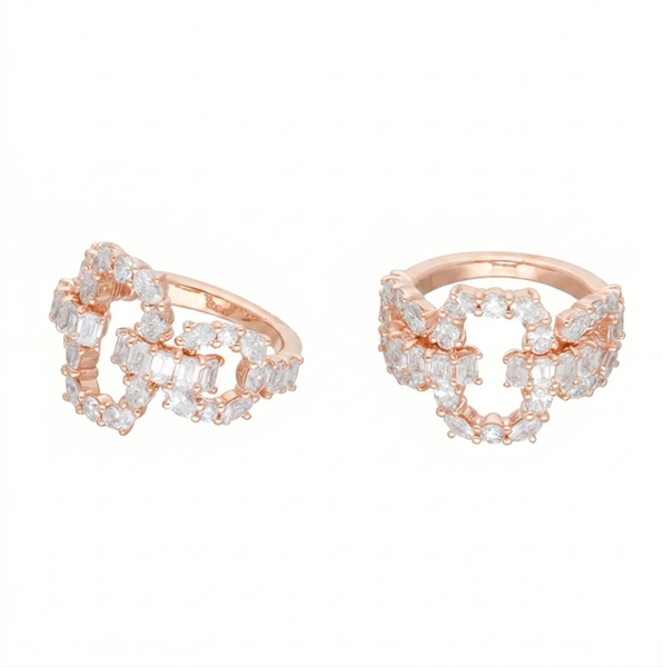 Bague Essence Or rose Diamants