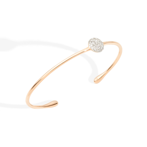 Bracelet Sabbia Or rose Diamants 0.2ct