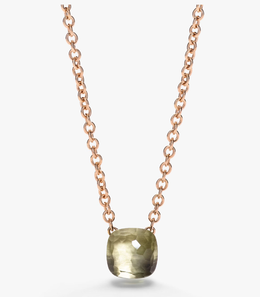 Pendentif Petit Nudo prasiolite